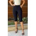 270007 Calça Capri Ramany Body Fit :: Preto 270007 Calça Capri Ramany Body Fit :: Preto